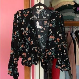 NEW Floral AE crop top